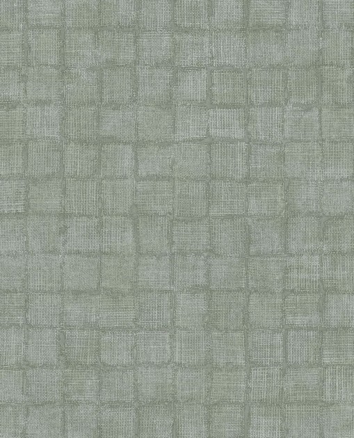 Eijffinger 333454 Emerald - tapeta w tekstylny patchwork