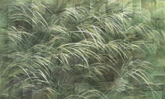 Wonderwall 35 0542 08 Pampa - mural z motywem trawy