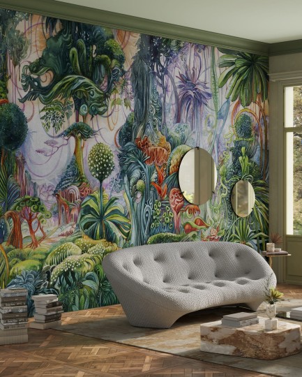 Wonderwall 35 0550 00 Sacred - mural z motywem magicznego lasu