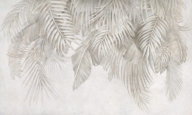 Wonderwall 36 0617 02 Areca - mural z motywem liści palm