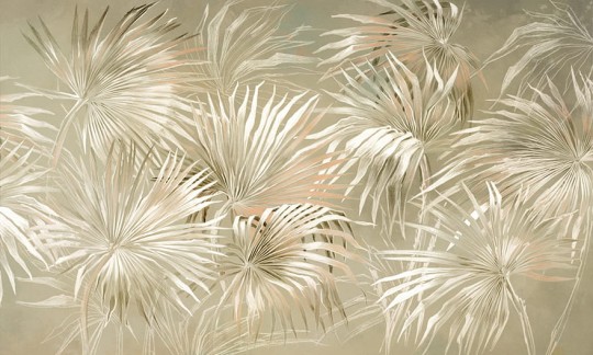 Wonderwall 35 0618 04 Oasis - mural z motywem liści palm