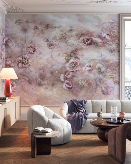 Wonderwall 35 0734 03 Poppy - mural z motywem maków