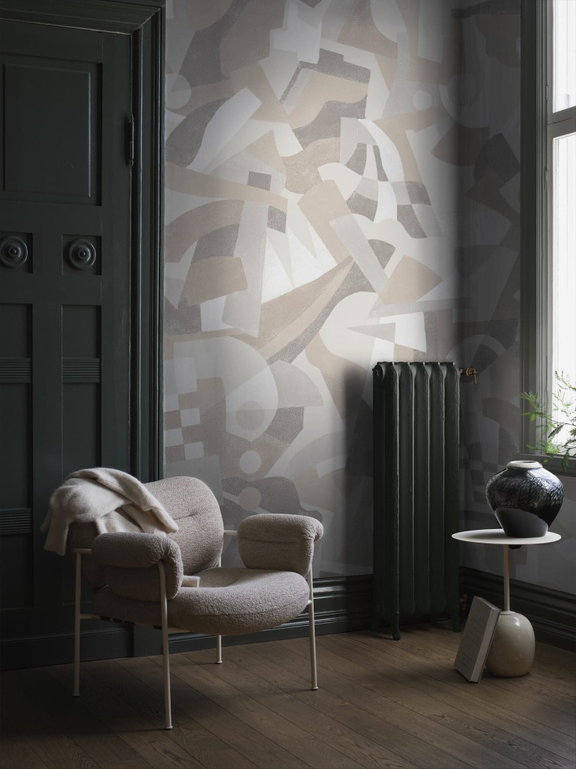 Boras Tapeter 9493W Studio Abstract Geo - mural geometryczny