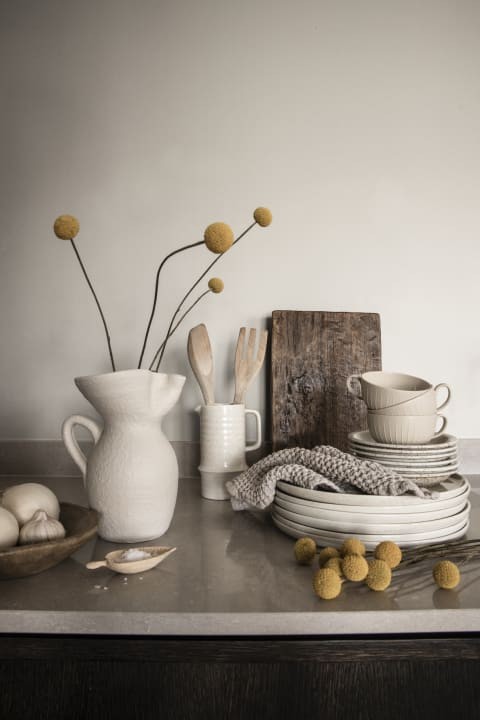 Sandberg S10281 Essentials Linne White - tapeta imitująca len