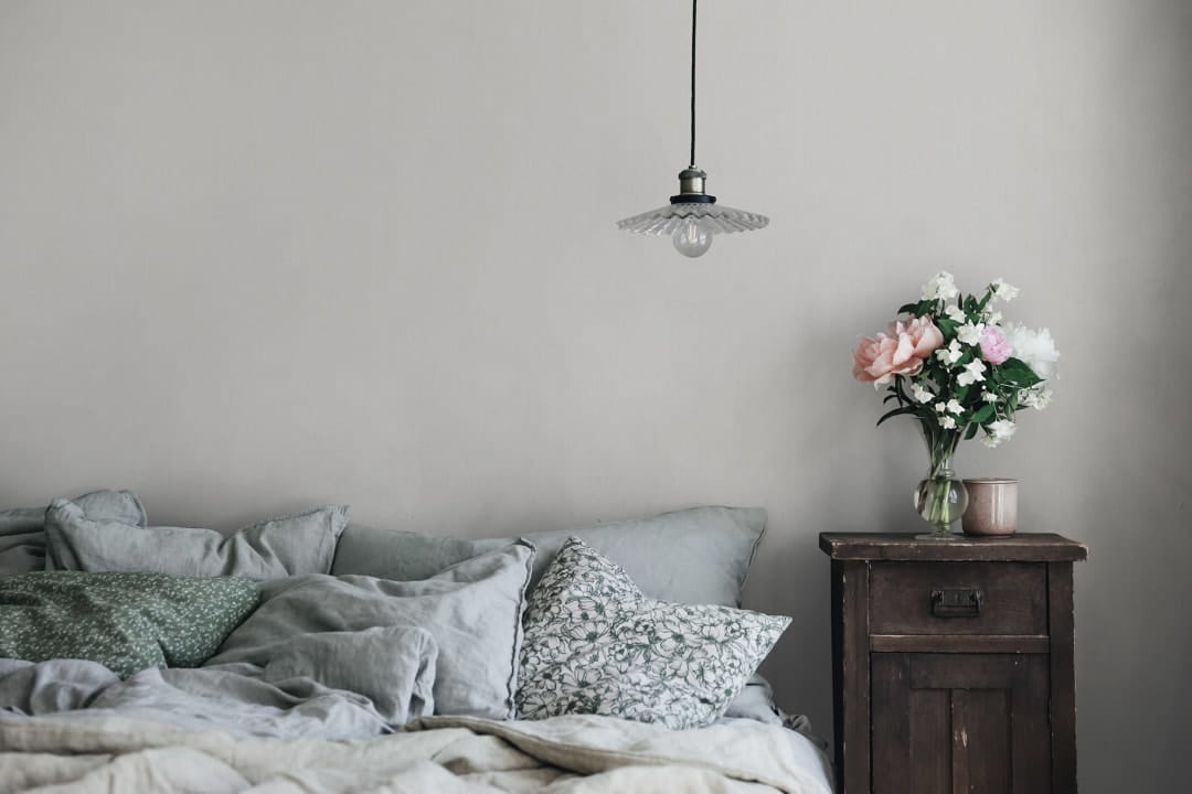 Sandberg S10284 Essentials Linne Gray - tapeta imitująca len