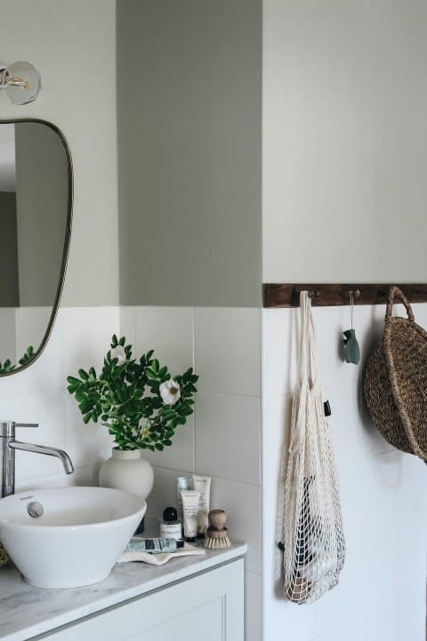 Sandberg S10286 Essentials Linne Garden Green - tapeta imitująca len