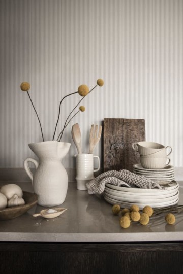 Sandberg S10287 Essentials Rand Gray - tapeta w minimalistyczne paski