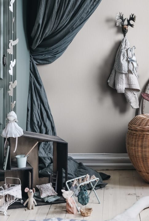 Sandberg S10287 Essentials Rand Gray - tapeta w minimalistyczne paski