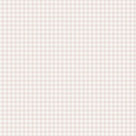 Sandberg S10317 Essentials Ruta Blush - tapeta w klasyczną kratkę