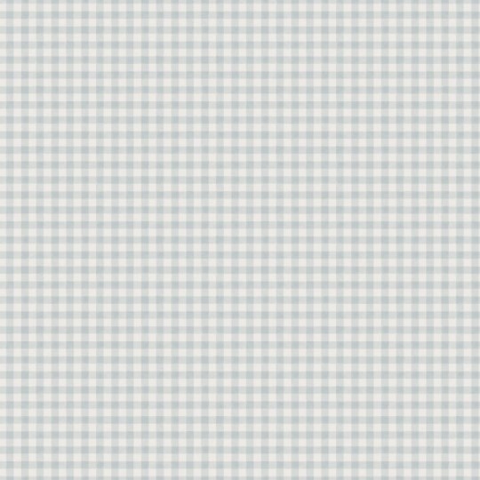 Sandberg S10319 Essentials Ruta Misty Blue - tapeta w klasyczną kratkę