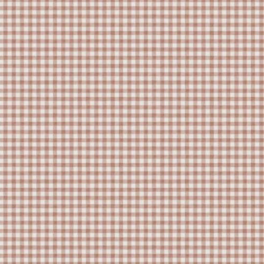 Sandberg S10320 Essentials Ruta Terracotta - tapeta w klasyczną kratkę
