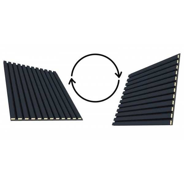 Panele ścienne Lameo Antracyt LAMEO_A112