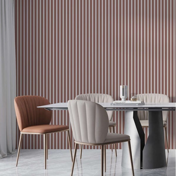 Lamele na białej płycie HDF Lameo Pudrowy róż LAMEO_HB123