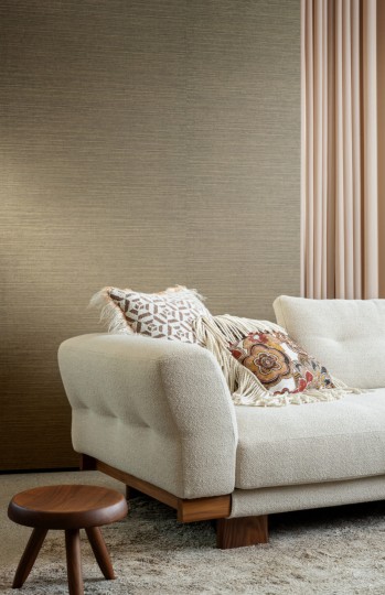 Arte 26706 Essentials Les Naturels Le Sisal Cocoa - tapeta o teksturze sizalu