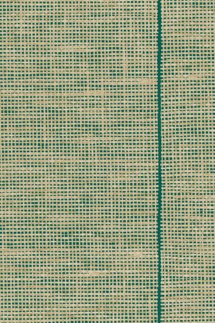 Arte 26749 Essentials Les Naturels La Raphia Tisse Deep Teal - tapeta o teksturze tkanej rafii