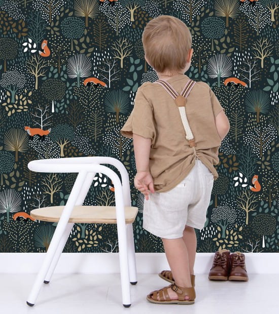 Lilipinso H0642 M.Fox - tapeta z lasem i lisem