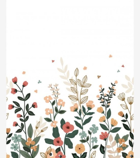 Lilipinso H0657 Bloem - mural w wiosenne kwiaty