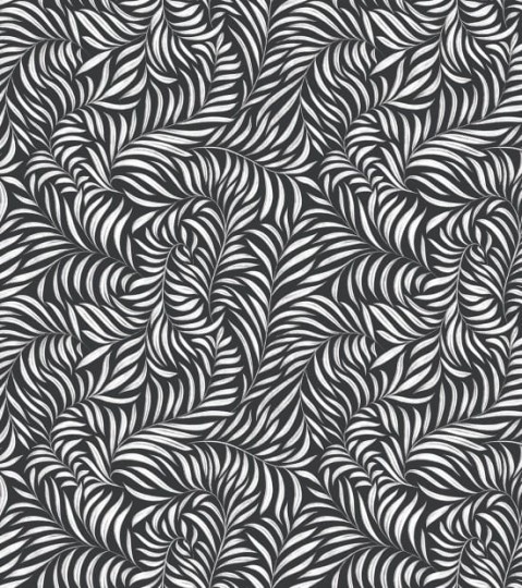 Lilipinso H0659 Black Majik - tapeta liście palmy