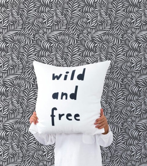 Lilipinso H0659 Black Majik - tapeta liście palmy