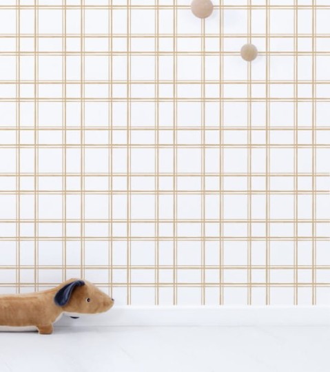 Lilipinso H0678 Picnic Day - tapeta w kratę