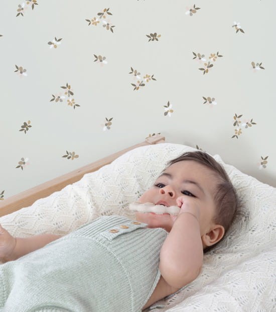 Lilipinso H0682 Braylynn - tapeta minimalistyczna w kwiaty