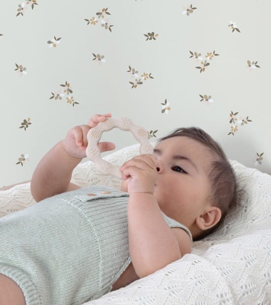Lilipinso H0682 Braylynn - tapeta minimalistyczna w kwiaty