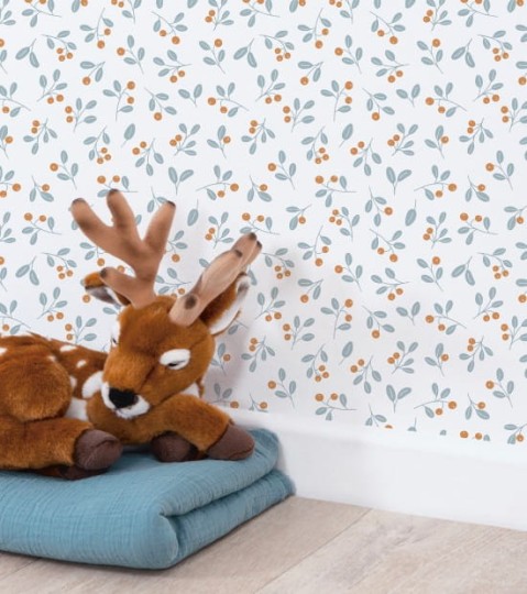 Lilipinso H0696 Joro - tapeta w liście i owoce