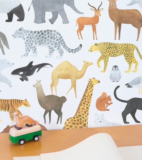 Lilipinso H0720 Living Earth - tapeta zwierzęca