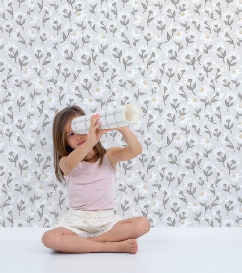 Lilipinso H0673 Picnic Day - tapeta w stokrotki