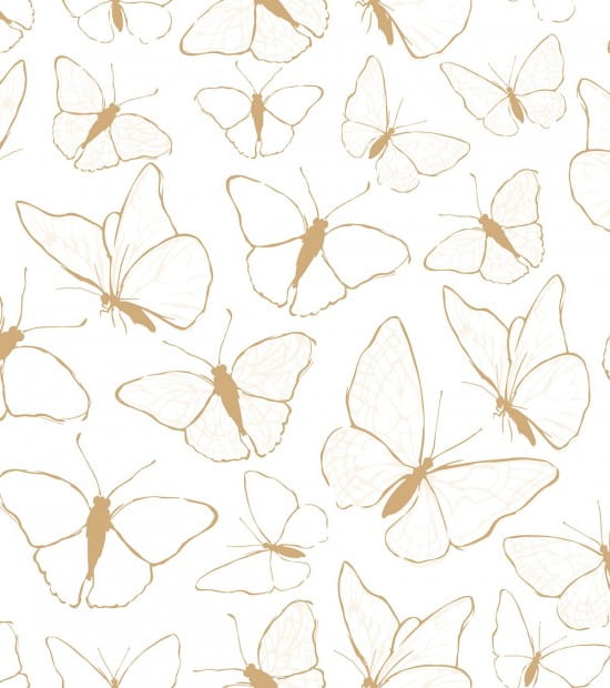 Lilipinso H0680 Picnic Day - tapeta w motyle