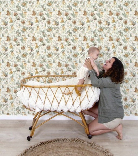 Lilipinso H0645 Forest - tapeta leśne zwierzęta