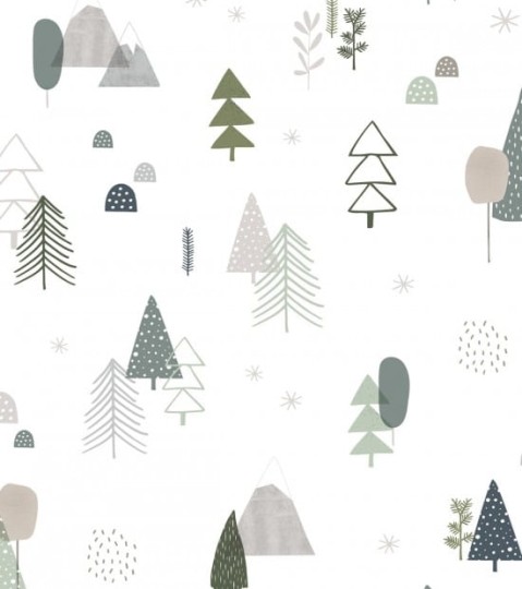 Lilipinso H0331 In The Woods - tapeta w drzewa