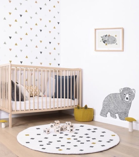 Lilipinso H0458 Enchanted - tapeta w trójkąty