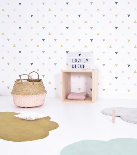 Lilipinso H0459 Enchanted - tapeta w trójkąty