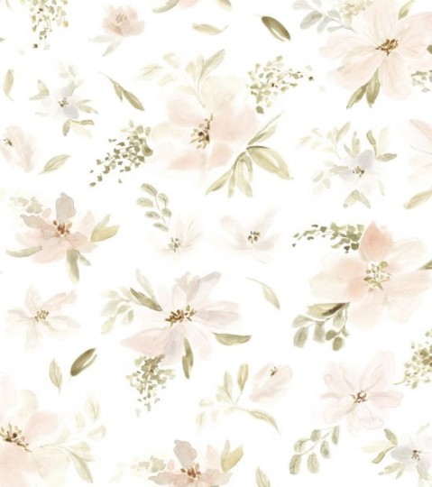 Lilipinso H0580 Apolline - tapeta w delikatne kwiaty