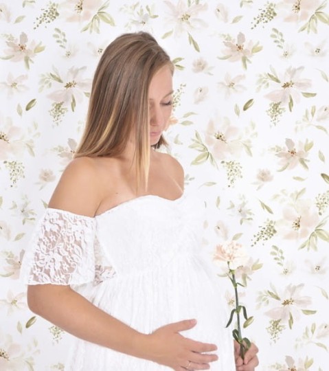 Lilipinso H0580 Apolline - tapeta w delikatne kwiaty