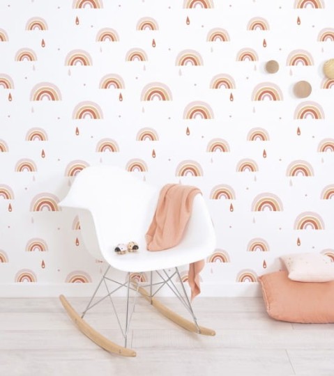 Lilipinso H0568 Paradisio - tapeta w tęczę
