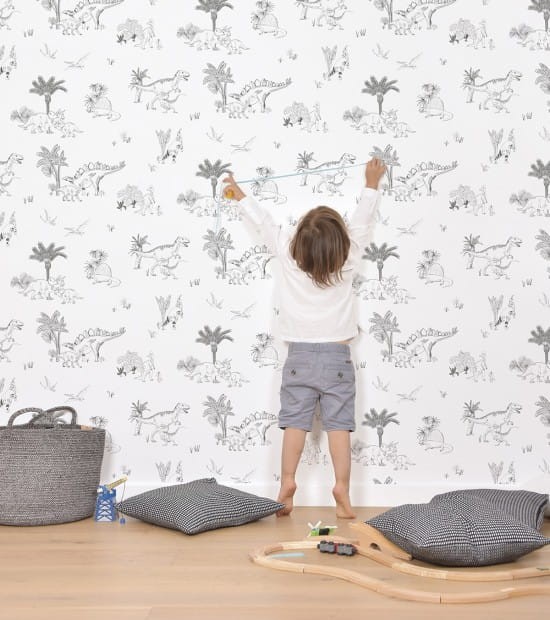 Lilipinso H0564 Dinosaurus - tapeta w dinozaury