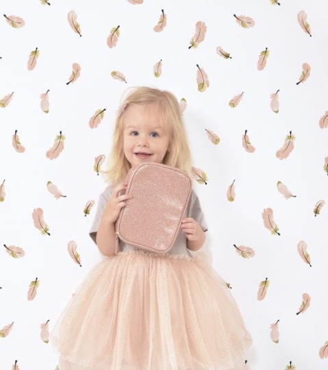 Lilipinso H0563 Flamingo - tapeta w piórka