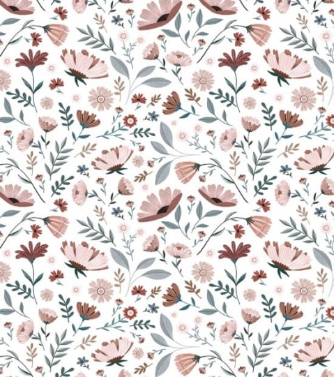 Lilipinso H0603 Ocean Field - tapeta w kwiaty