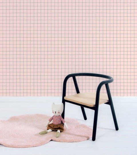 Lilipinso H0619 Minima - tapeta w kratę