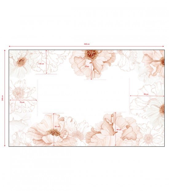 Lilipinso H0704 Islandic Poppies - mural w kwiaty