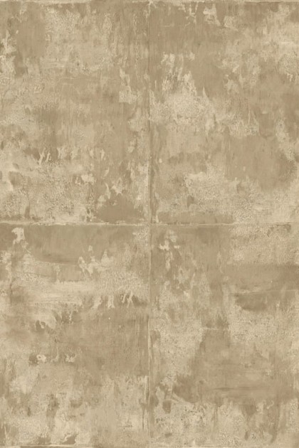 Arte 85502A Metal X Patina Platinum Light Camouflage - tapeta o blokowym wzorze imitującym postarzany tynk