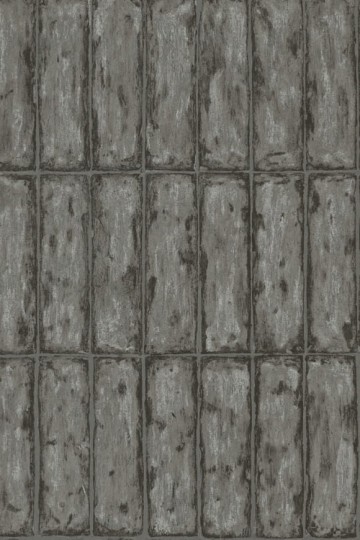 Arte 60123 Metal X Patina Chalk Stone Gunmetal - tapeta o wzorze kamienia kredowego