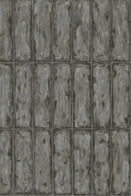 Arte 60123 Metal X Patina Chalk Stone Gunmetal - tapeta o wzorze kamienia kredowego