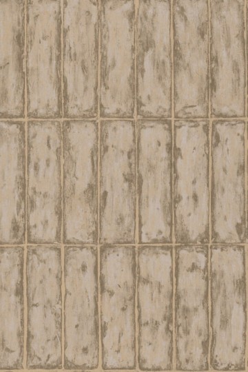 Arte 60125 Metal X Patina Chalk Stone Olive Gold - tapeta o wzorze kamienia kredowego