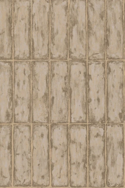 Arte 60125 Metal X Patina Chalk Stone Olive Gold - tapeta o wzorze kamienia kredowego