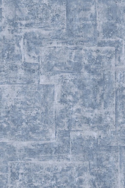 Arte 60140 Metal X Patina Quilt Silver Lake Blue - tapeta w mozaikę tekstur
