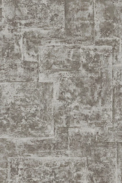 Arte 60144 Metal X Patina Quilt Shiny Steel - tapeta w mozaikę tekstur