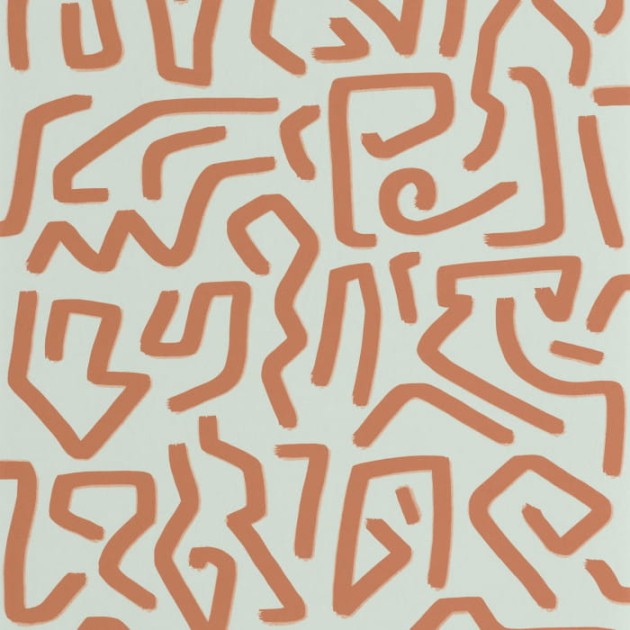 Casadeco 89357337 Milano Sixties Symbol - tapeta z motywem symboli